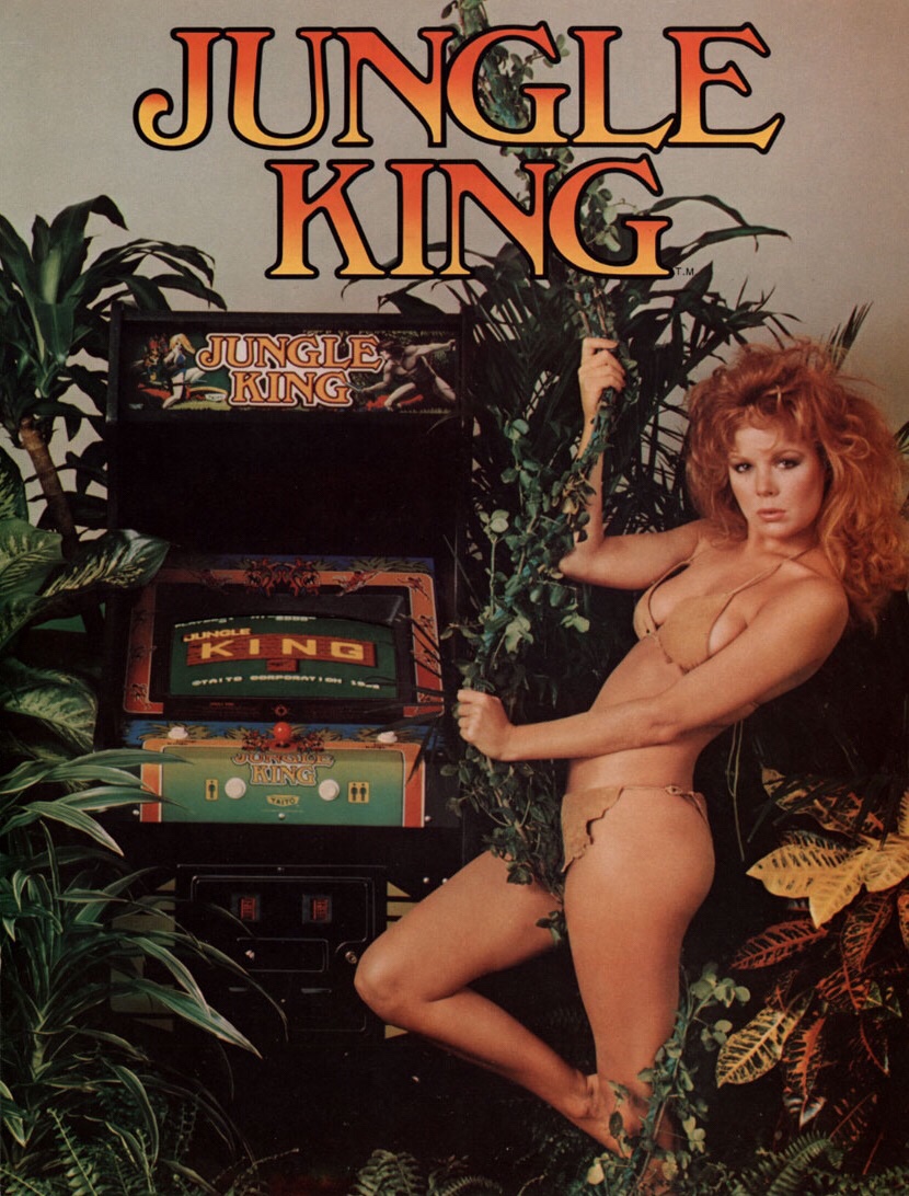 Jungle King-arcade-flyer
