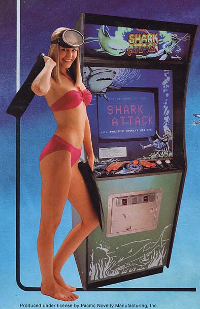 Shark Attack-arcade-flyer