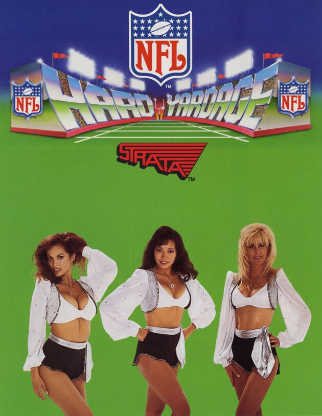 Hard Yardage-Strata-NFL-arcade-flyer