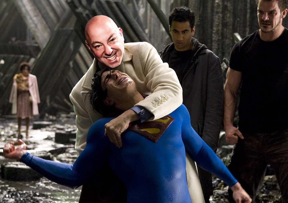 dc comics panic man of steel superman returns lex Brian Michael Bendis