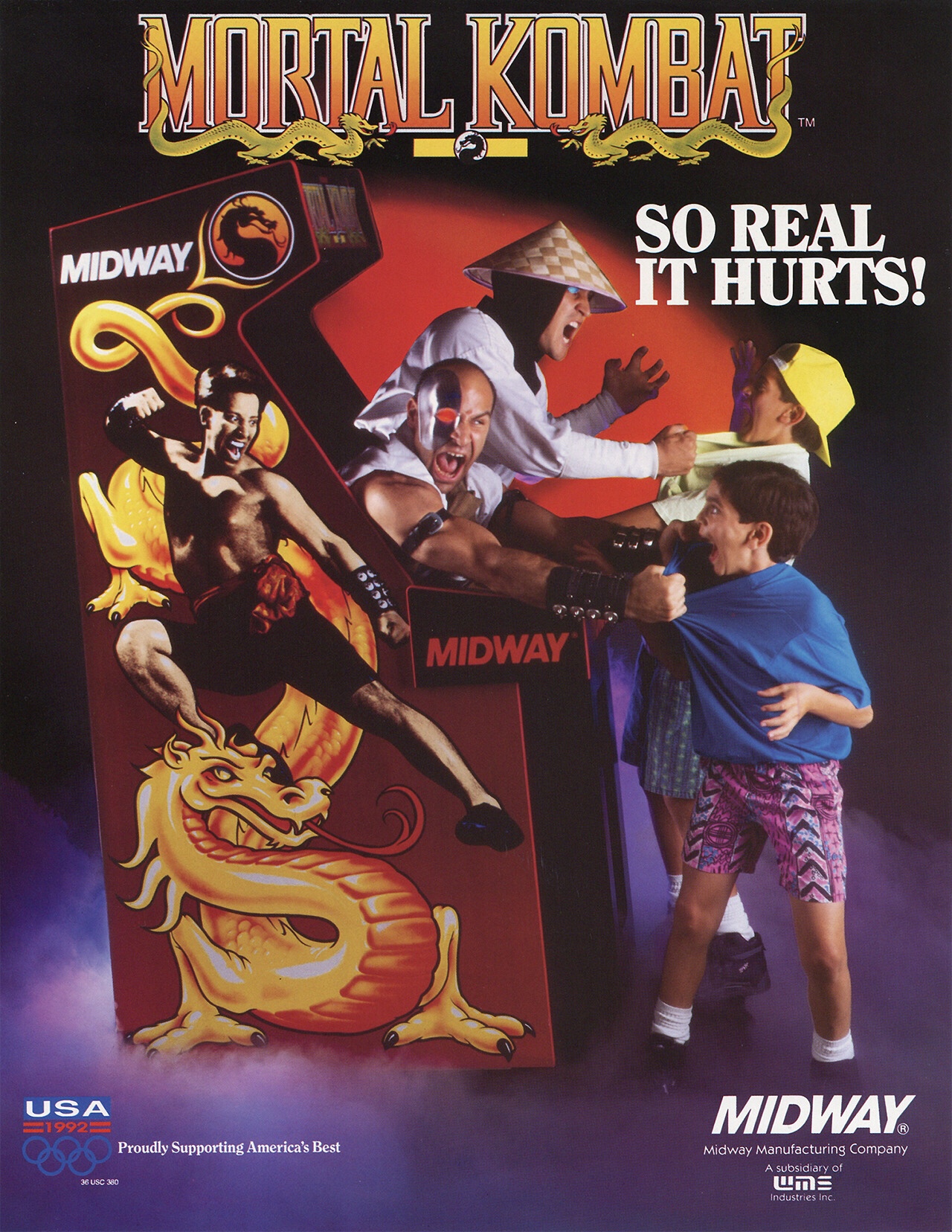 Mortal Kombat-arcade-flyer