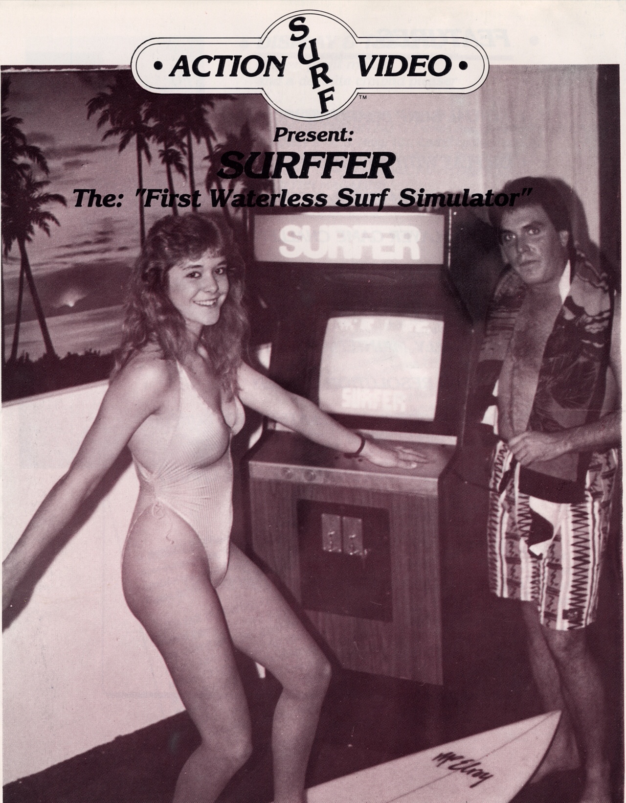 Surfer-Arcade-flyer