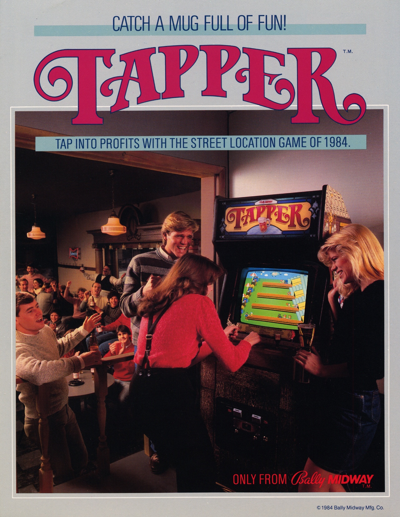 Tapper-arcade-flyer