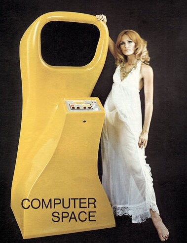 Atari Computer Space Arcade Game