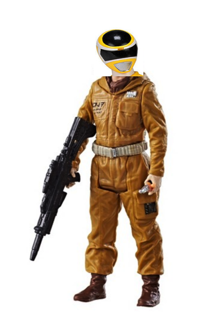 Rose tico yellow ranger hasbro saban