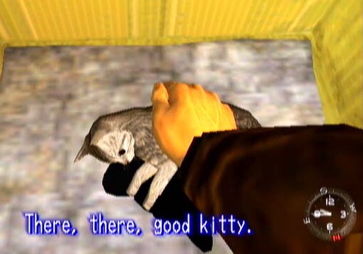 shenmue 3 release date delayed petting tabby cat dreamcast