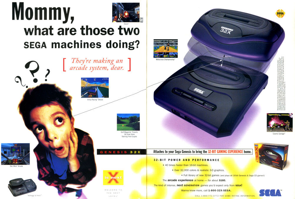 The Splintering_Cheeky gaming ads_Sega_32X