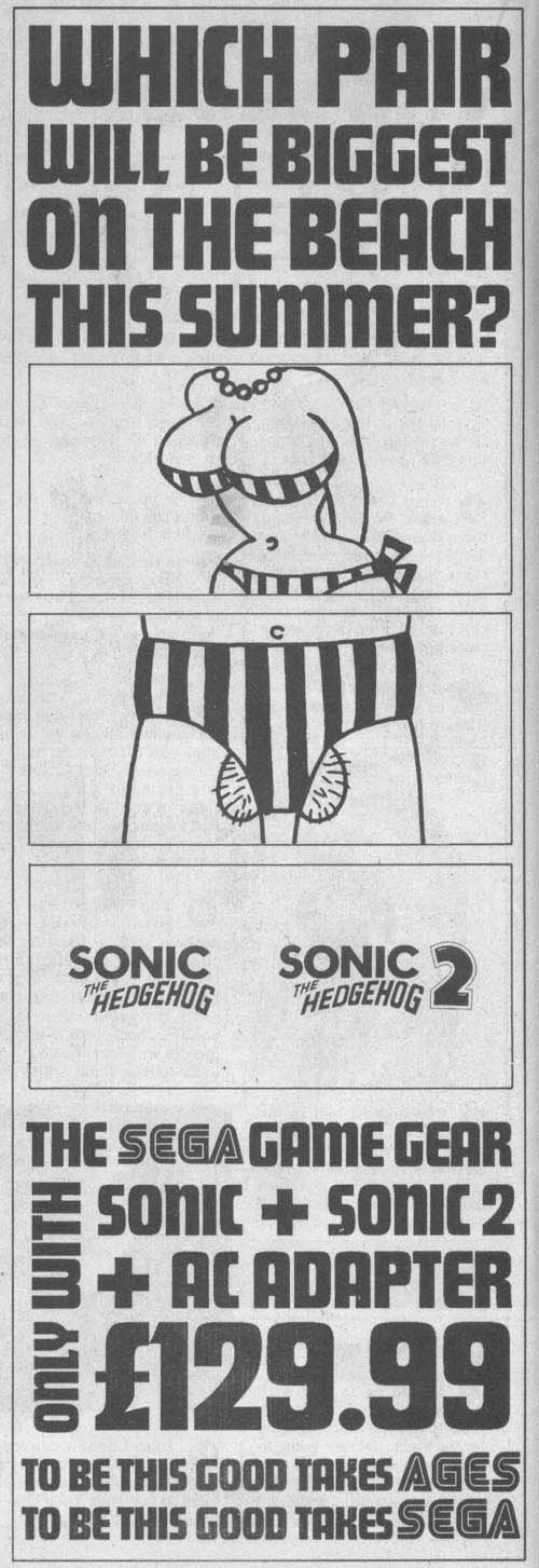 The Splintering_Cheeky gaming ads_Sega_beach