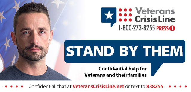 Veterans Crisis Line banner