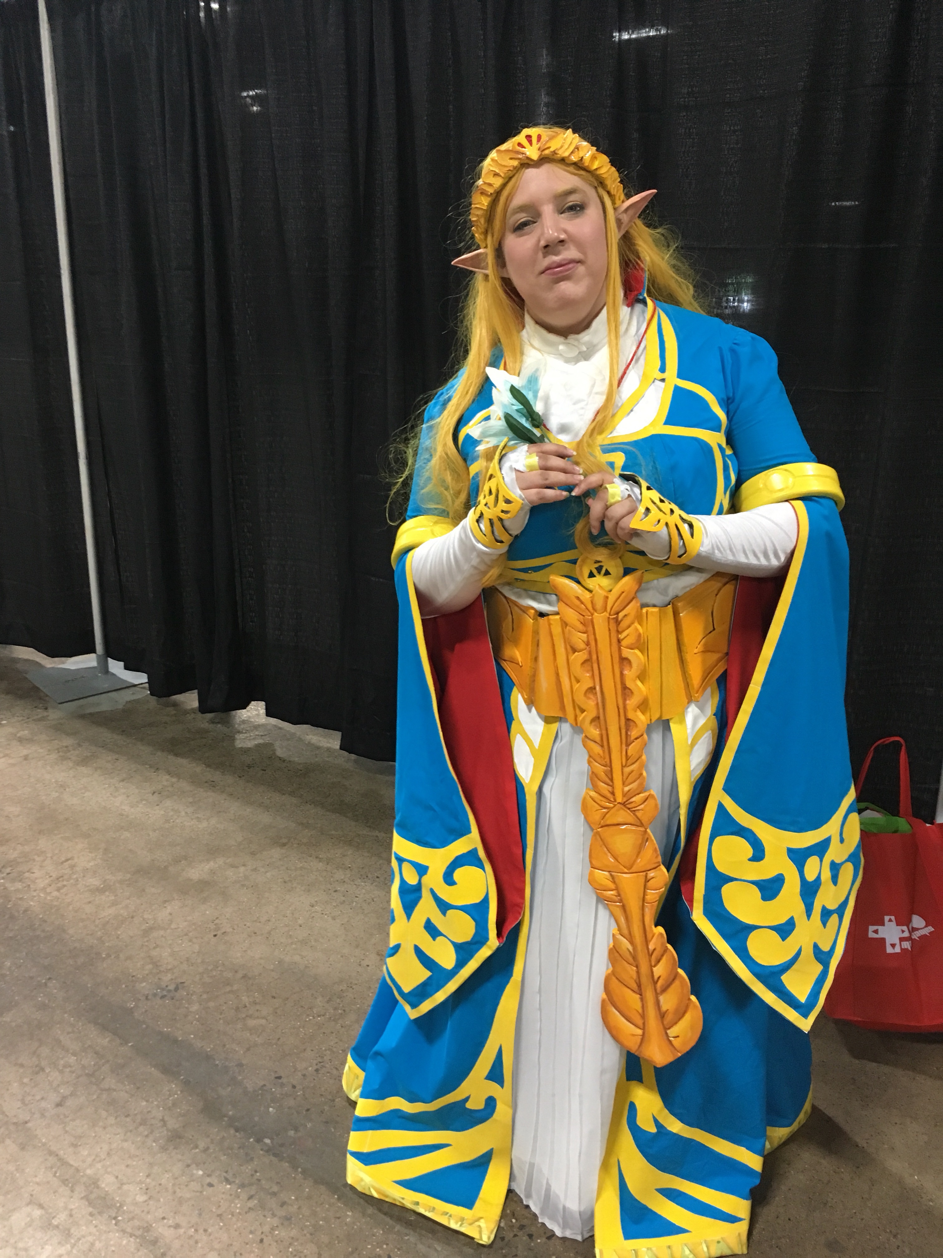 Zelda princess breath of the wild cosplay too many games