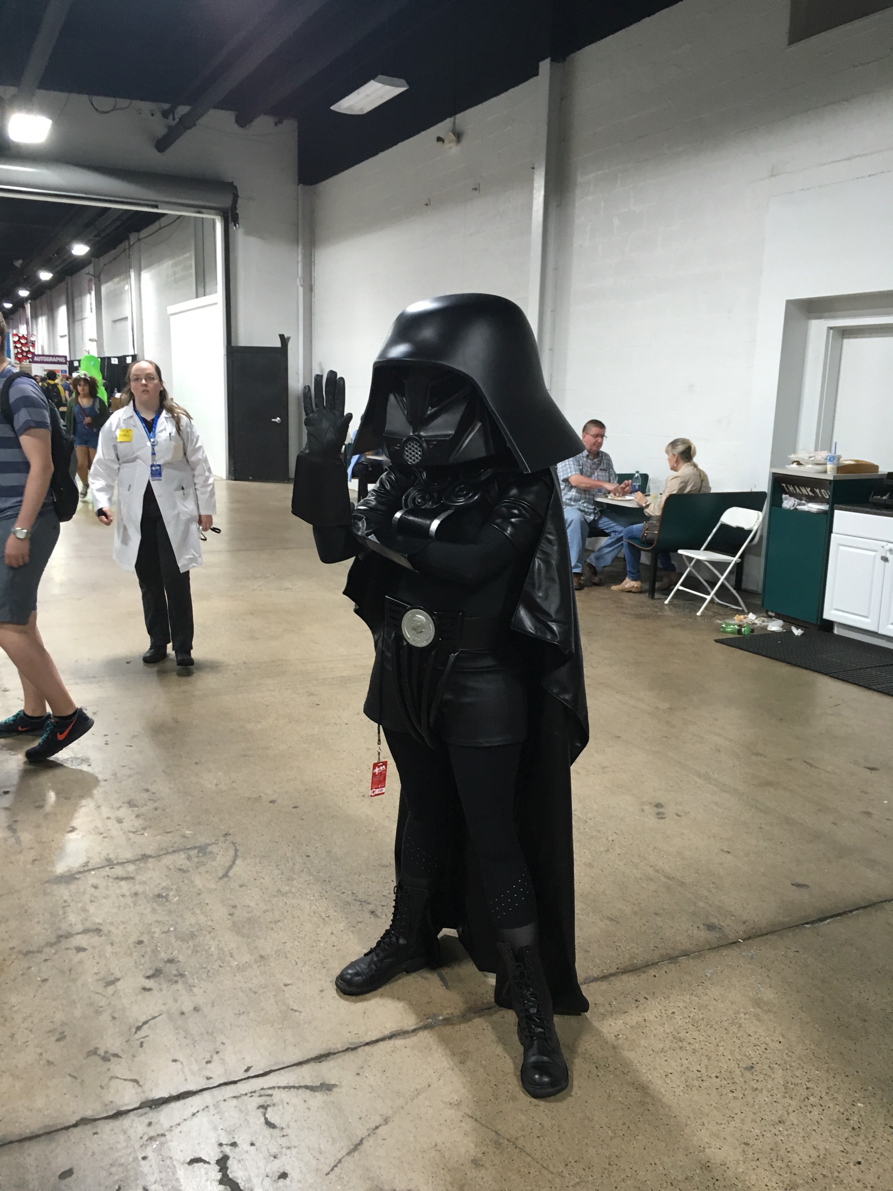 Dark Helmet Spaceballs cosplay too many games