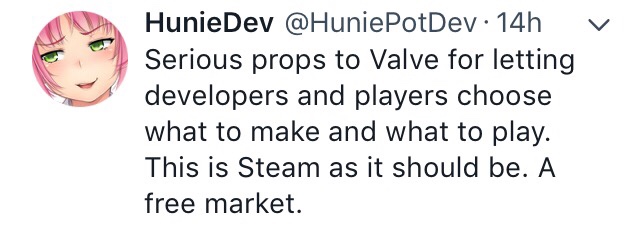 HunieDev opinion on Steam and Valve
