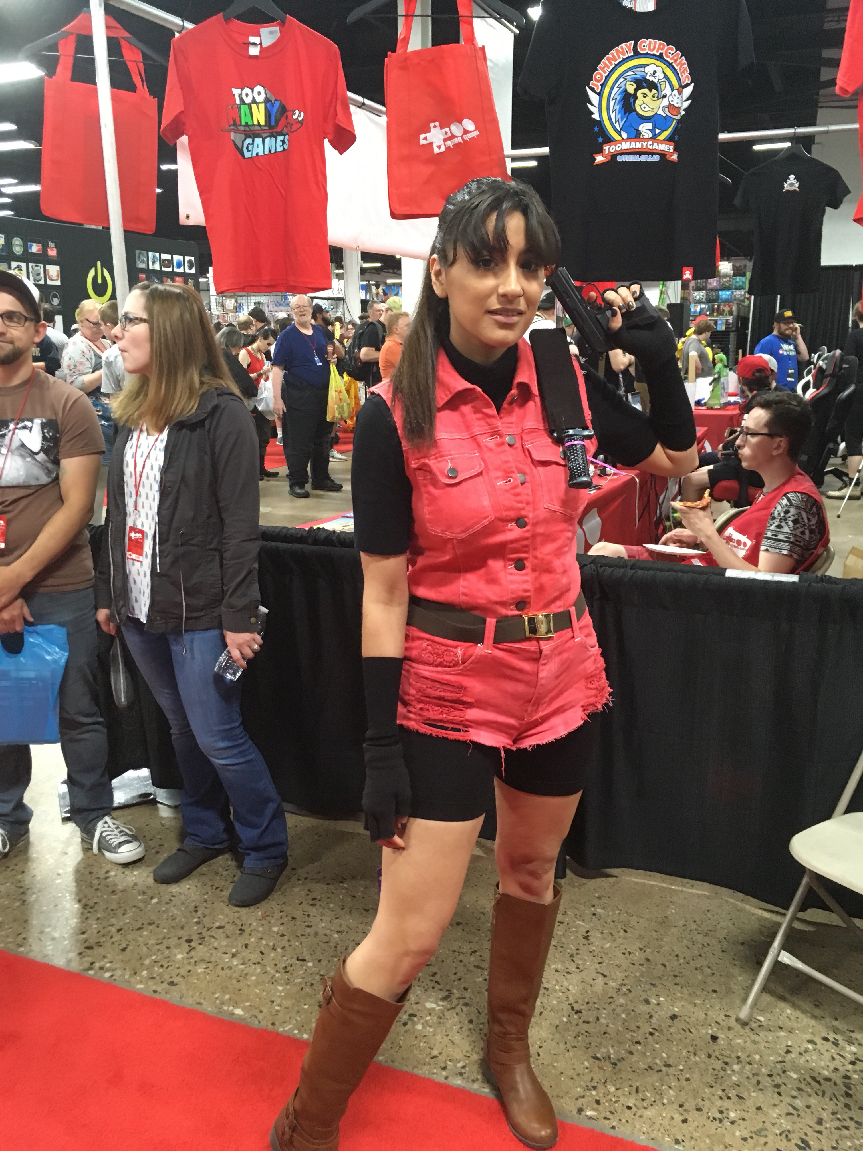 Claire Redfield Resident Evil Cosplay too many games