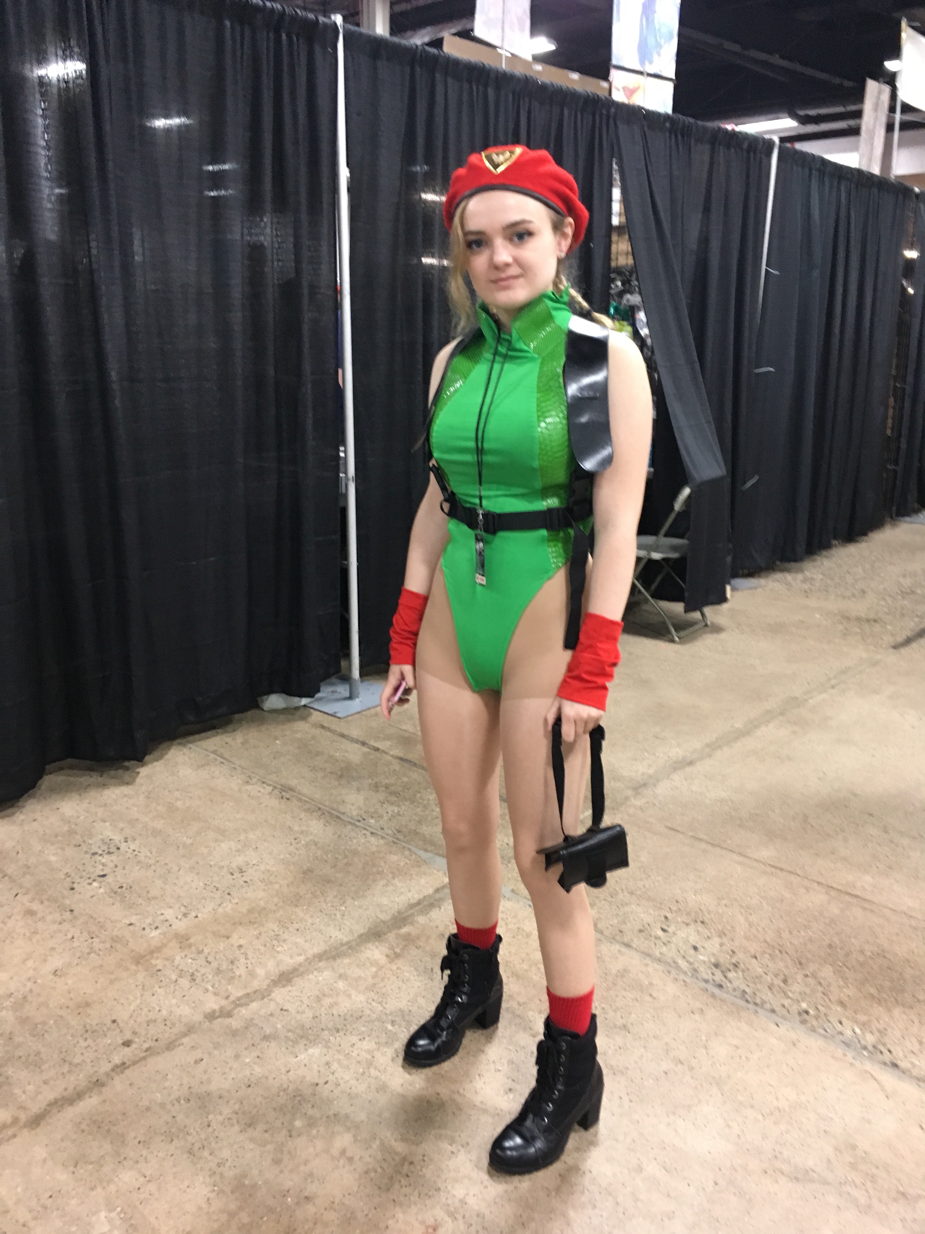 Cammy White Street Fighter cosplay too many games