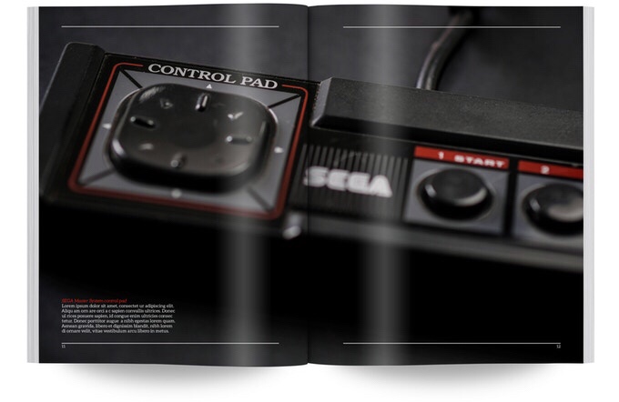 SEGA Master System controller sample page