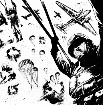 Six Days comic book artwork