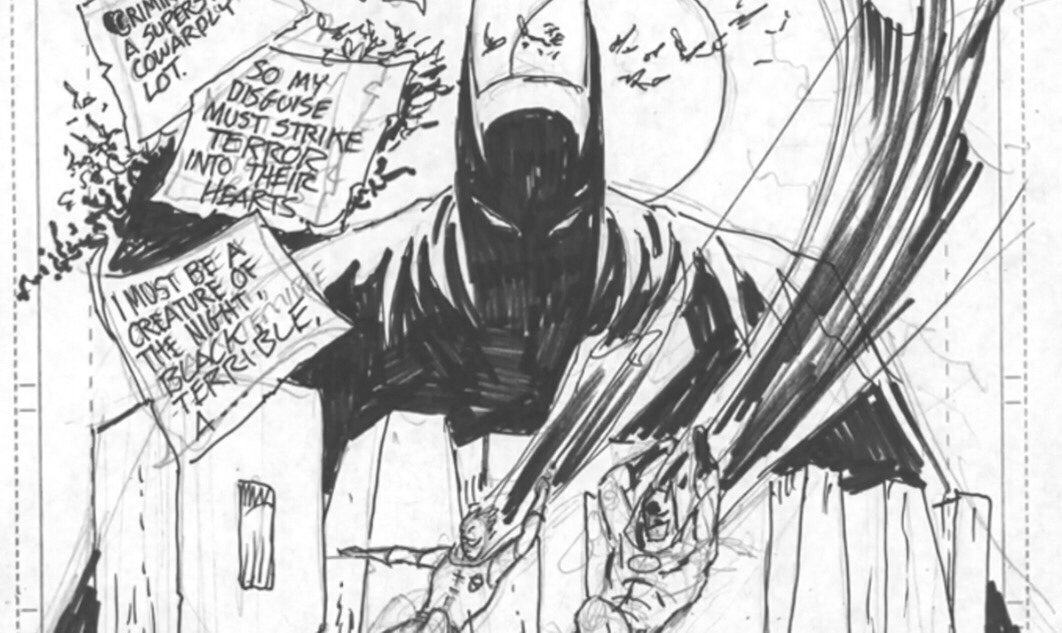 Batman comic artwork