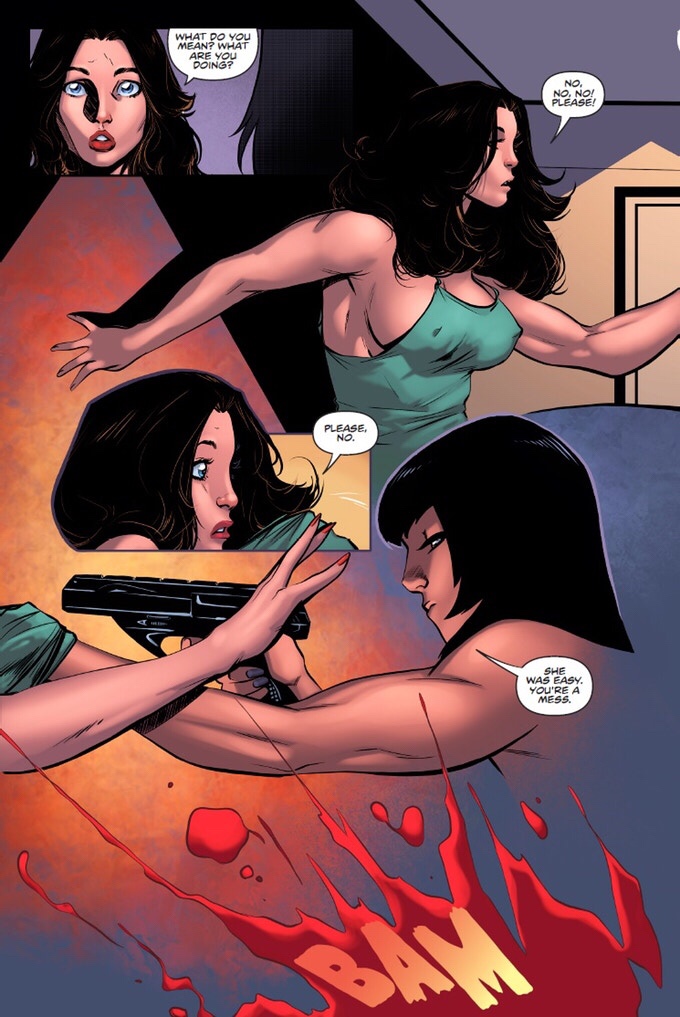 Blue Mamba Comic Sample Page No. 2