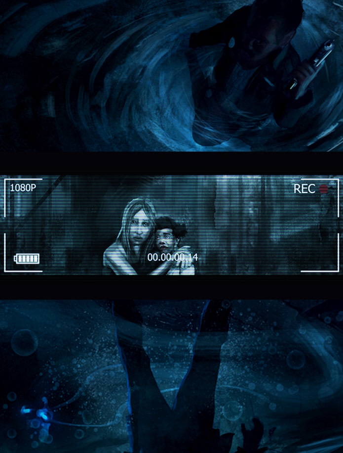 The Cry Sample Comic Art No. 2 Mother and Child