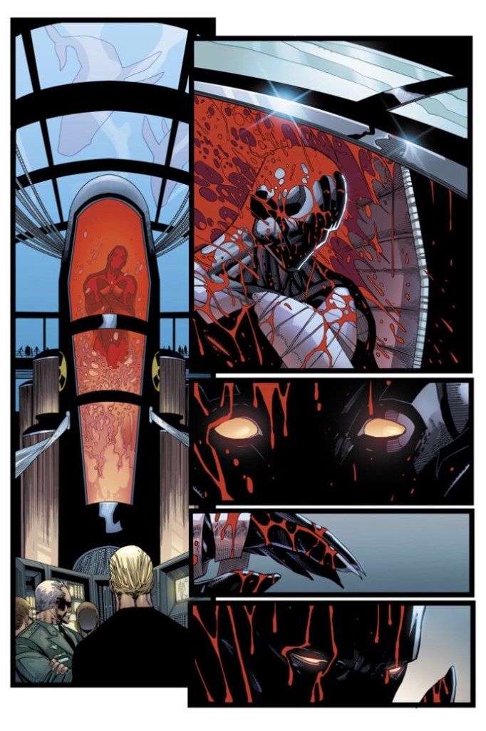 Graveyard Shift Indiegogo creature in test tube Sample Page