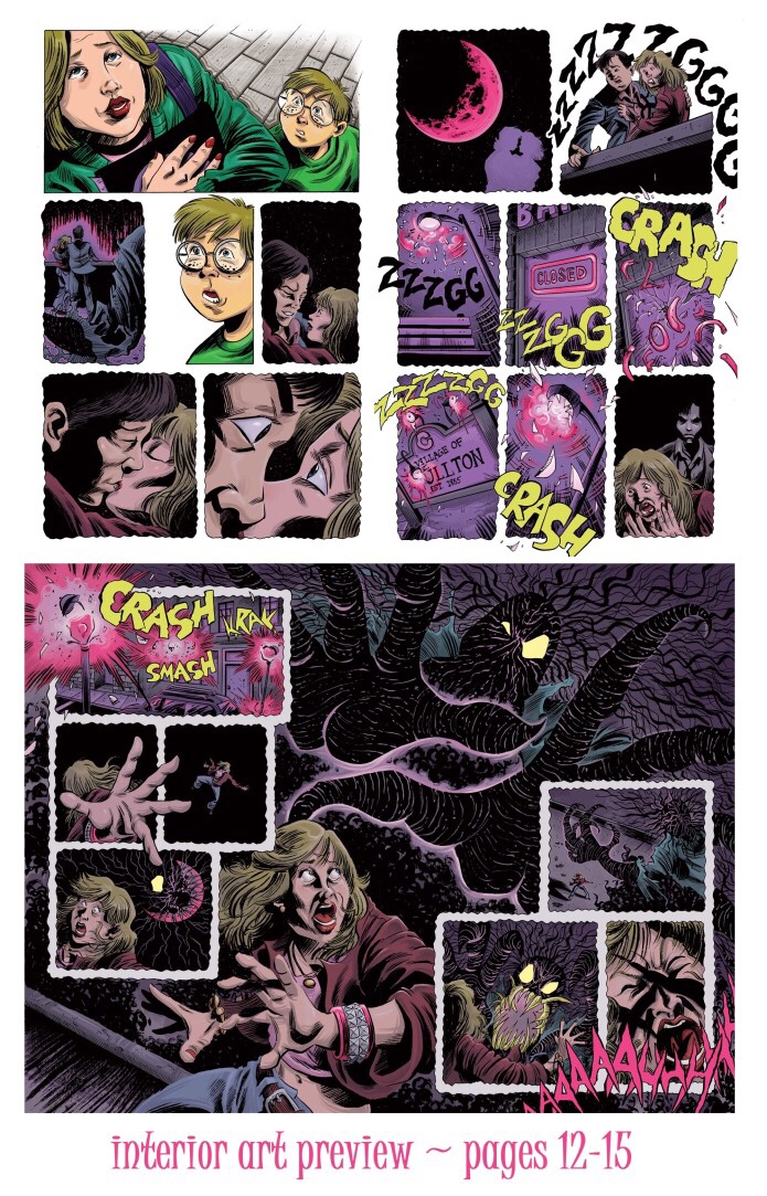 Something Real Comic Pages 12-15 Indiegogo