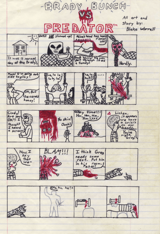 Brady Bunch_vs_predator_page_the splintering_archie