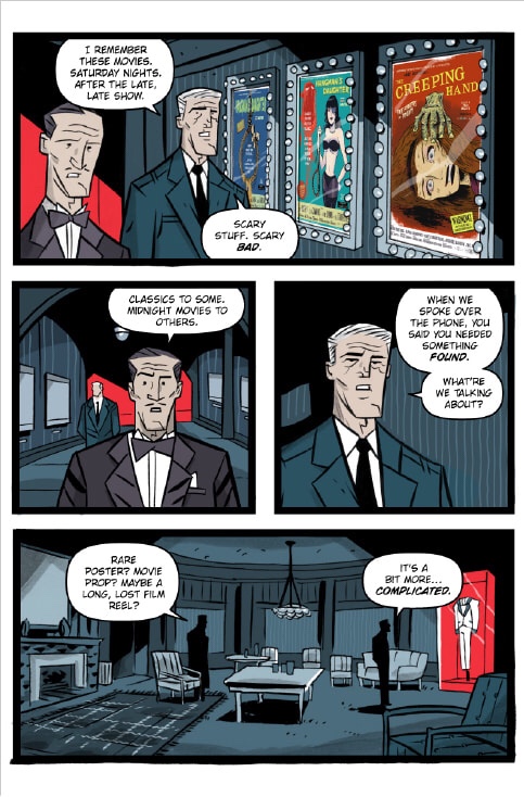 Midnight Mystery Alterna Comics Sample Page No. 2