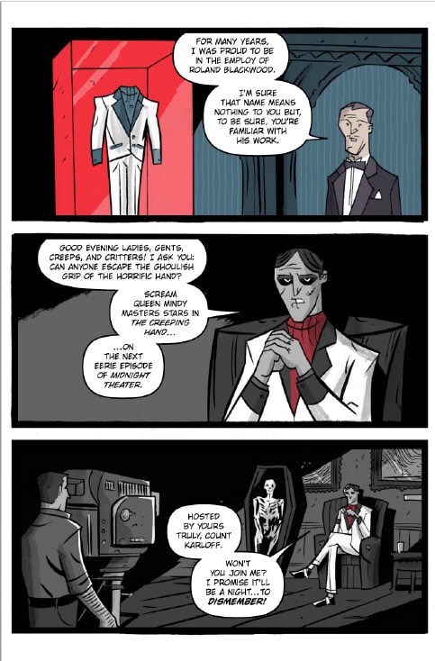 Midnight Mystery Alterna Comics Sample Page No. 3