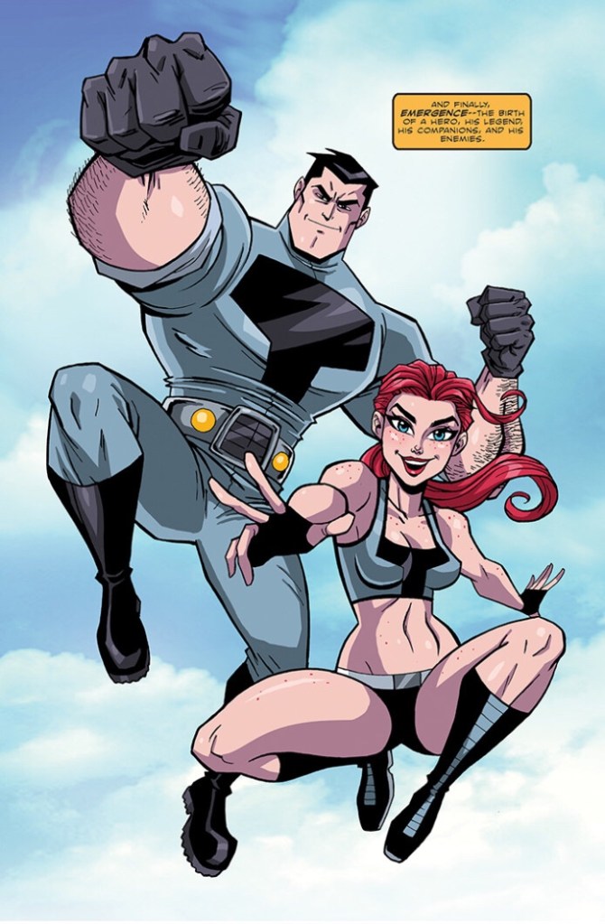 T-Bird and Throttle duo sample panel