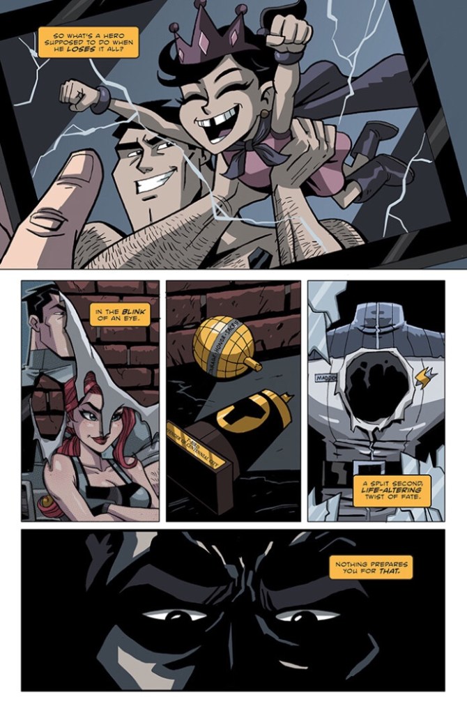 T-Bird and Throttle The Change sample page