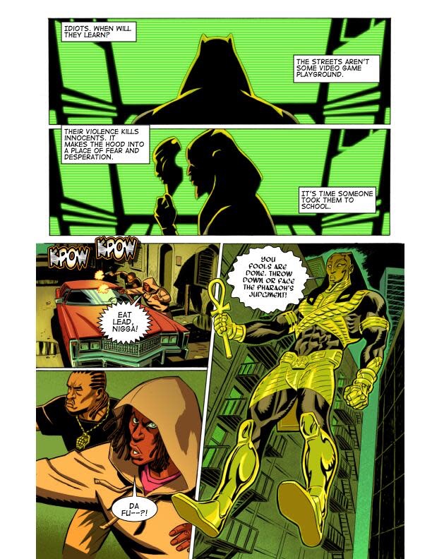 Agenda James Hudnall sample page No. 2 Pharaoh's Judgement 