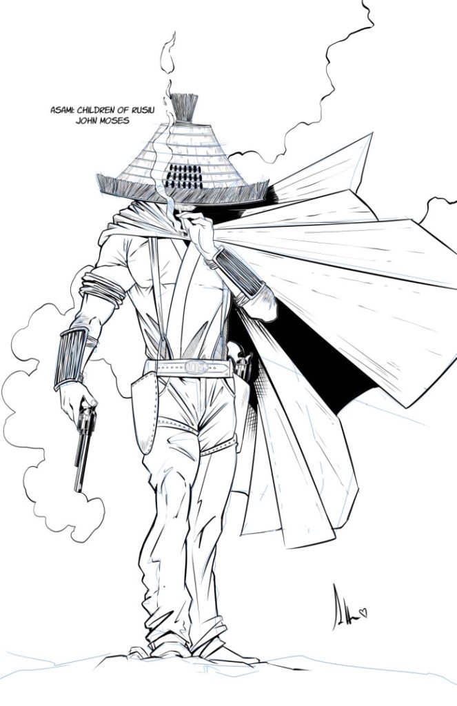 Asami: Children of Rusu John Moses artwork