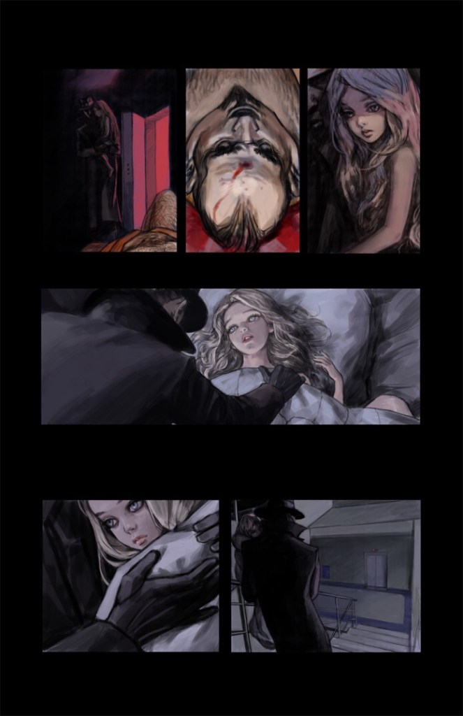 Little Girl Lethal sample page No. 1 the kidnapping