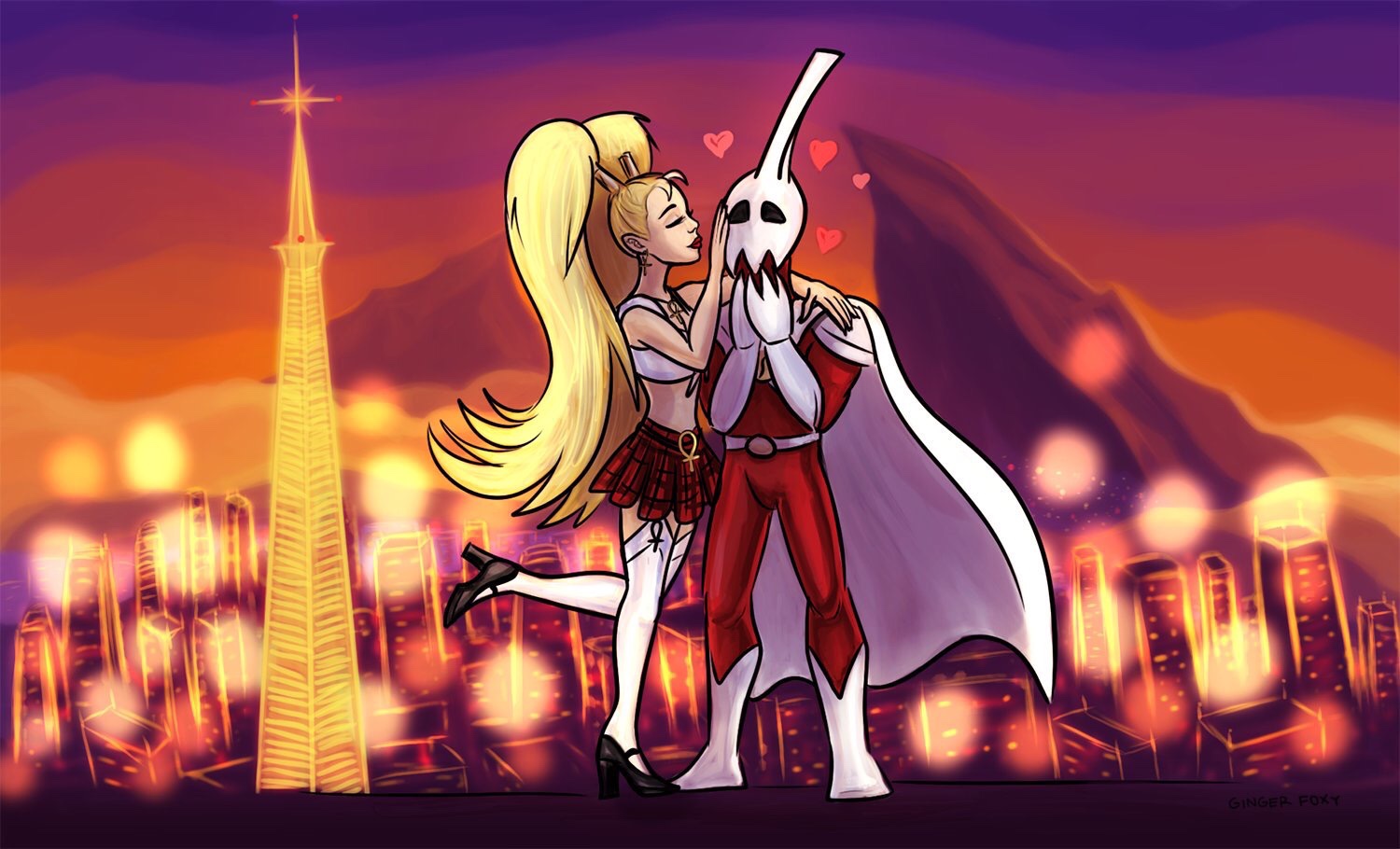 Little Girl Lethal flirting with Sporkman