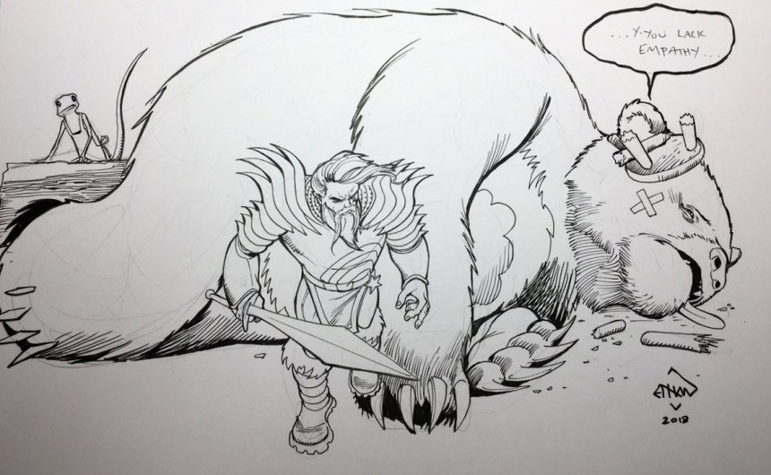 Reignbow Brute artwork Ethan Van Sciver