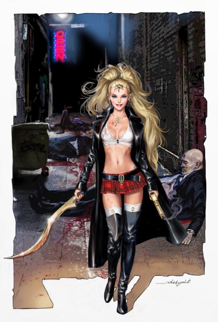 Little Girl Lethal killing spree in alleyway