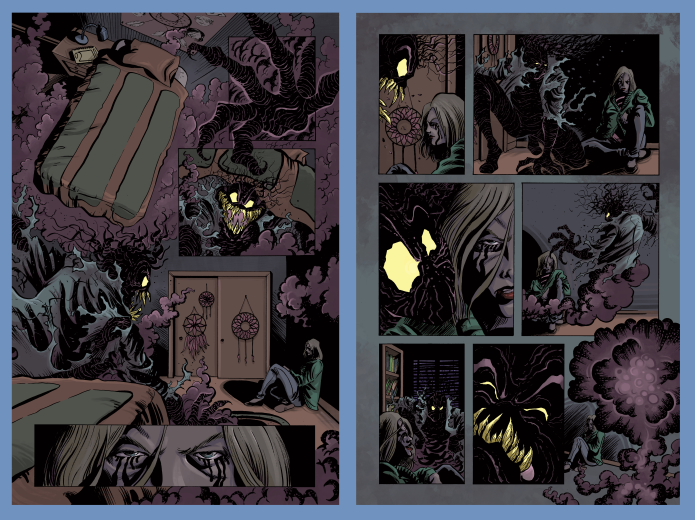 Something Real ample pages Nos. 4 and 5 entities torment girl