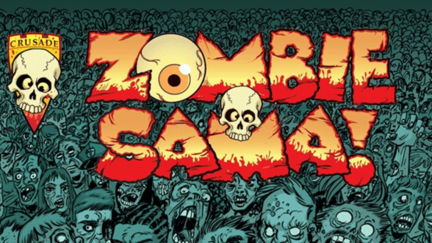 Zombie Sama logo Billy Tucci
