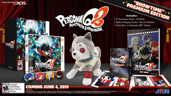 Persona Q2 New Cinema Labyrinth Nintendo merchandise