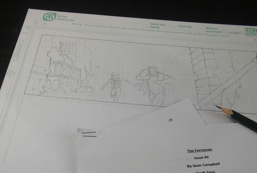 The Ferryman in progress teaser page No.2 