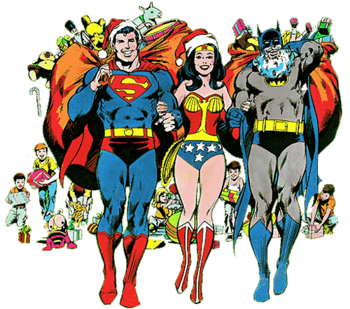 The Splintering_merry_christmas_batman_superman_wonder_woman_dc_comics_jolly_jinglings