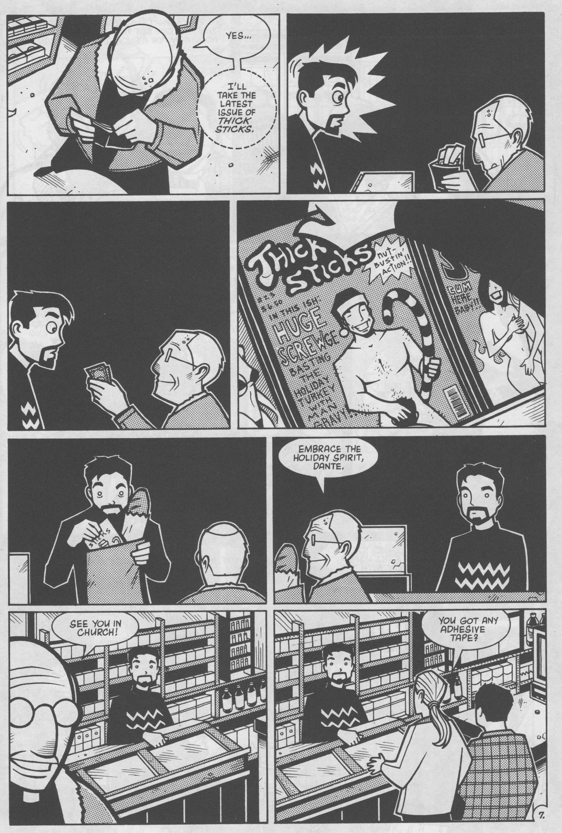 Clerks holiday special_kevin smith_comic book review_kevin smith_the splintering_priest