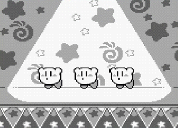 dancing-kirby-black-and-white-adventure-nes-nintendo-monochrome-may-the-splintering