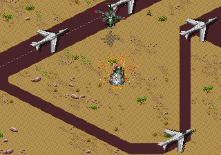 retro-gaming-review-desert-strike-return-to-the-gulf-ea-games-the-splintering-airfield