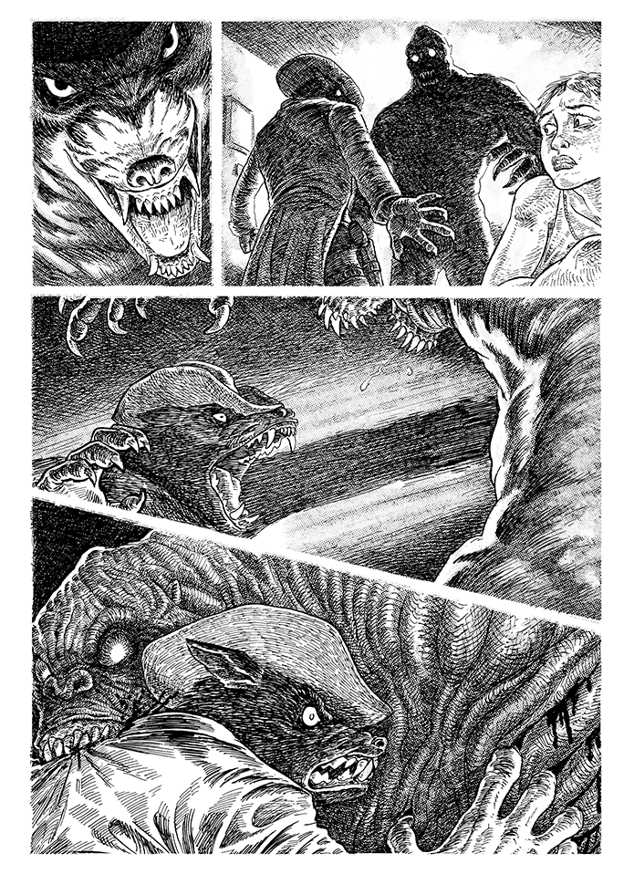 Cryptidnals comic book sample
