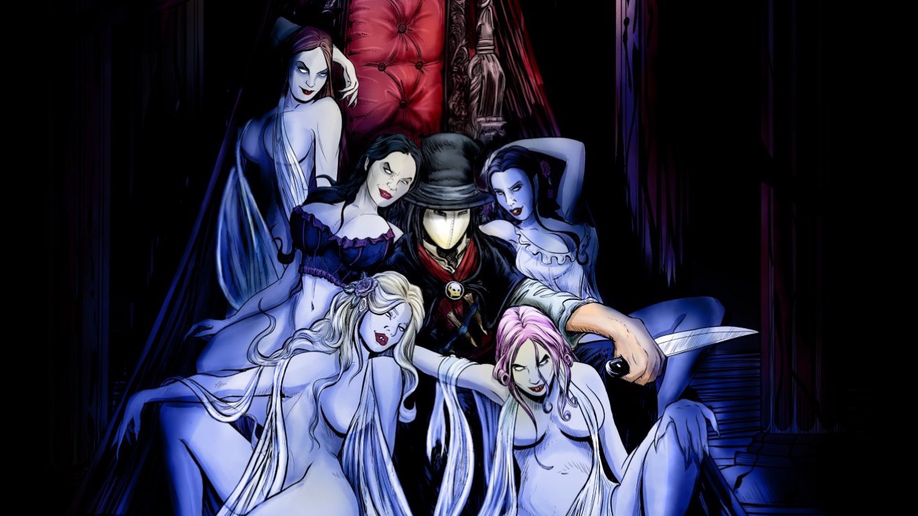 Historical Horror Comic “Jack the Ripper: Vampire Hunter” Fully