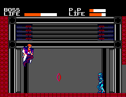 Cyborg Hunter Boss fight