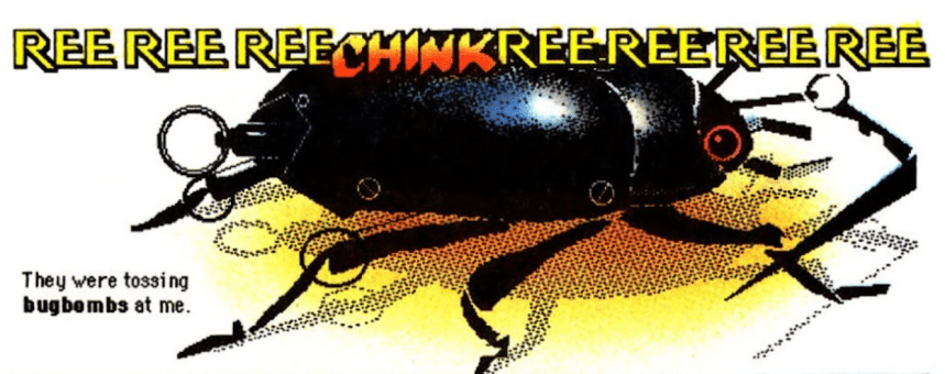 Shatter comic book bug bomb