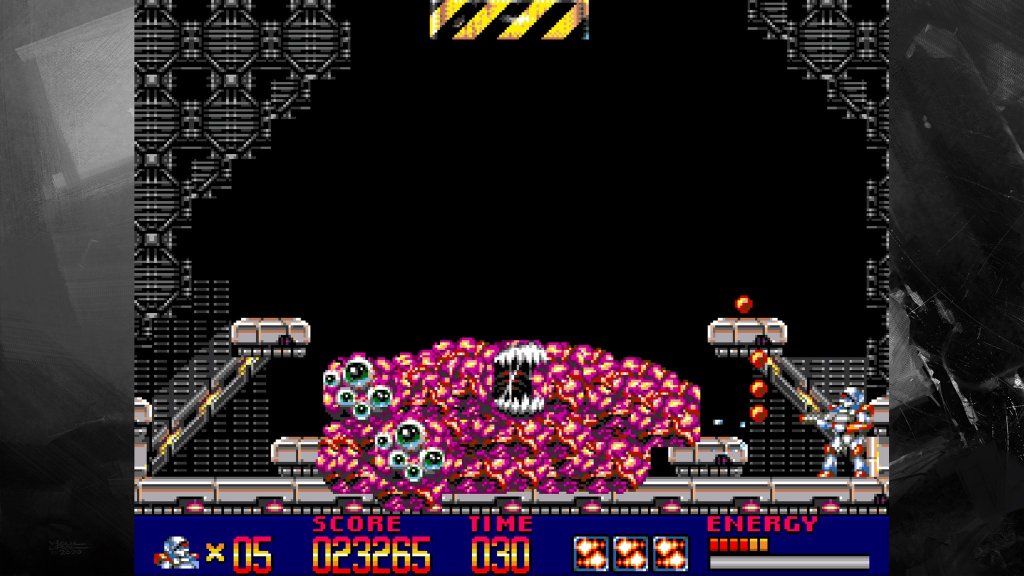 Mega Turrican boss screenshot